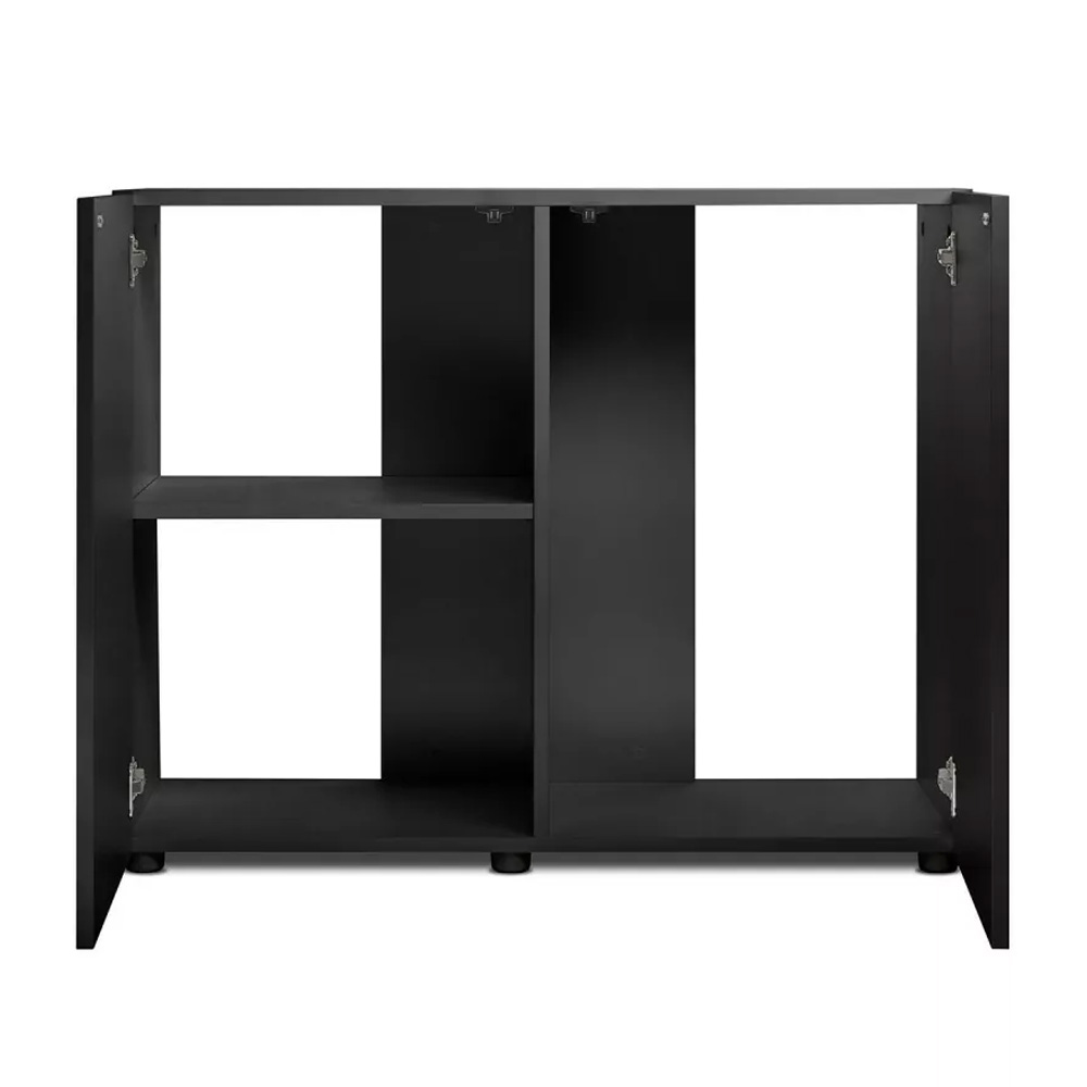 Aquael Zestaw Akwariowy Neo Set 200 Czarny 200L + Szafka z Filtrem + Grzałką + LED